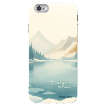 Picasee silikonový průhledný obal pro Apple iPhone 6/6S - NOTHERN SILENCE