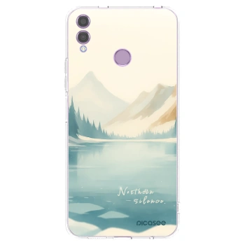 Picasee silikonový průhledný obal pro Honor 8X - NOTHERN SILENCE