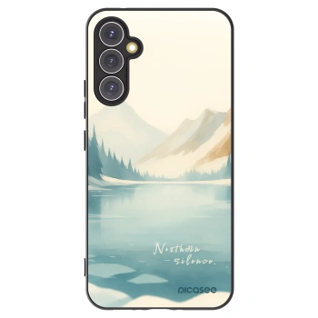 Picasee silikonový černý obal pro Samsung Galaxy A34 5G A346B - NOTHERN SILENCE