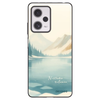 Picasee silikonový černý obal pro Xiaomi Redmi Note 12 Pro+ 5G - NOTHERN SILENCE