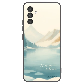 Picasee silikonový černý obal pro Samsung Galaxy A04s A047F - NOTHERN SILENCE