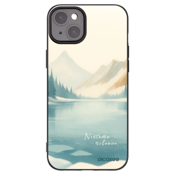 Picasee silikonový černý obal pro Apple iPhone 15 Plus - NOTHERN SILENCE