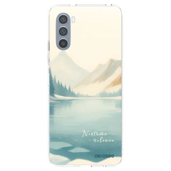Picasee silikonový průhledný obal pro Motorola Moto G62 - NOTHERN SILENCE