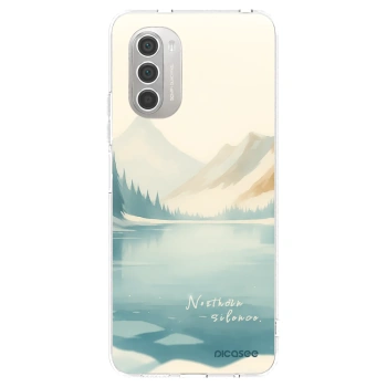 Picasee silikonový průhledný obal pro Motorola Moto G51 - NOTHERN SILENCE