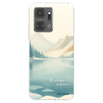 Picasee silikonový průhledný obal pro Honor X7a - NOTHERN SILENCE