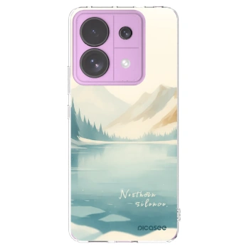 Picasee silikonový průhledný obal pro Xiaomi Redmi Note 13 Pro 5G - NOTHERN SILENCE