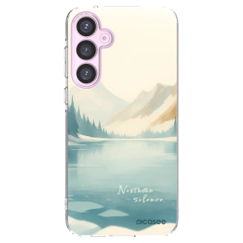 Picasee silikonový průhledný obal pro Samsung Galaxy A55 5G A556B - NOTHERN SILENCE