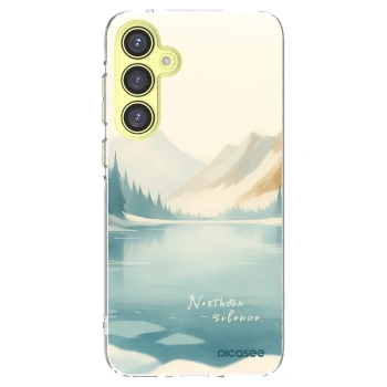 Picasee silikonový průhledný obal pro Samsung Galaxy A35 5G A356B - NOTHERN SILENCE