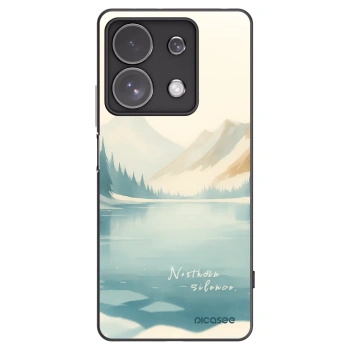 Picasee silikonový černý obal pro Xiaomi Redmi Note 13 Pro 4G - NOTHERN SILENCE