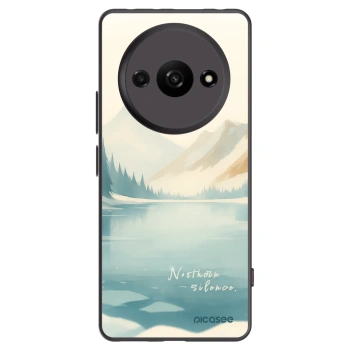Picasee silikonový černý obal pro Xiaomi Redmi A3 - NOTHERN SILENCE