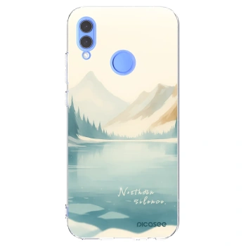 Picasee silikonový průhledný obal pro Huawei P Smart 2019 - NOTHERN SILENCE
