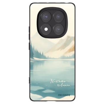 Picasee silikonový černý obal pro Xiaomi Redmi Note 14 Pro 5G - NOTHERN SILENCE