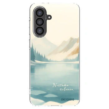 Picasee silikonový průhledný obal pro Samsung Galaxy A56 5G A566B - NOTHERN SILENCE