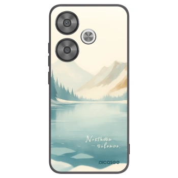 Picasee silikonový černý obal pro Xiaomi Poco F6 - NOTHERN SILENCE