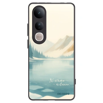 Picasee silikonový černý obal pro Vivo V50 Lite 5G - NOTHERN SILENCE