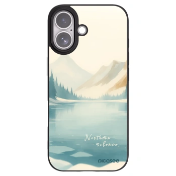 Picasee silikonový černý obal pro Apple iPhone 17 - NOTHERN SILENCE