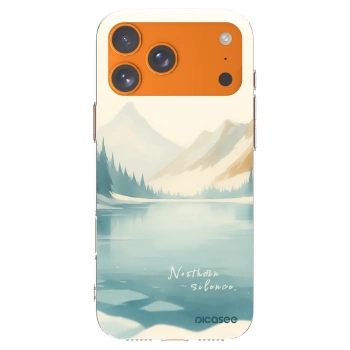 Picasee silikonový průhledný obal pro Apple iPhone 17 Pro Max - NOTHERN SILENCE
