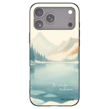 Picasee silikonový černý obal pro Apple iPhone 17 Pro Max - NOTHERN SILENCE