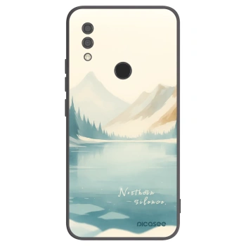 Picasee silikonový černý obal pro Xiaomi Redmi 7 - NOTHERN SILENCE
