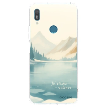 Picasee silikonový průhledný obal pro Huawei Y6 2019 - NOTHERN SILENCE