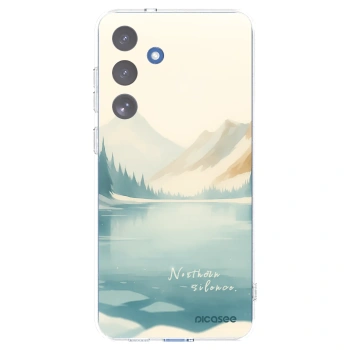 Picasee silikonový průhledný obal pro Samsung Galaxy S25 FE 5G - NOTHERN SILENCE