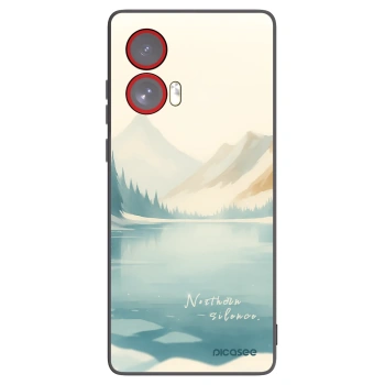 Picasee silikonový černý obal pro Motorola Edge 50 Fusion - NOTHERN SILENCE