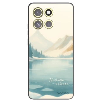 Picasee silikonový černý obal pro Motorola Moto G86 Power 5G - NOTHERN SILENCE