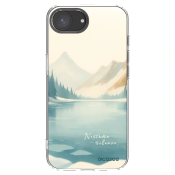 Picasee silikonový průhledný obal pro Apple iPhone 17e - NOTHERN SILENCE