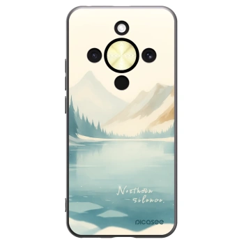 Picasee silikonový černý obal pro Honor Magic8 Lite 5G - NOTHERN SILENCE