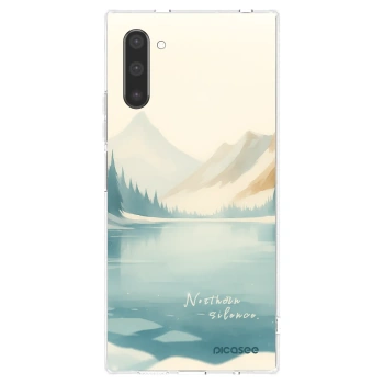 Picasee silikonový průhledný obal pro Samsung Galaxy Note 10 N970F - NOTHERN SILENCE
