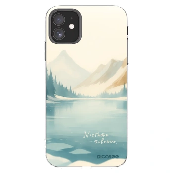 Picasee silikonový průhledný obal pro Apple iPhone 11 - NOTHERN SILENCE