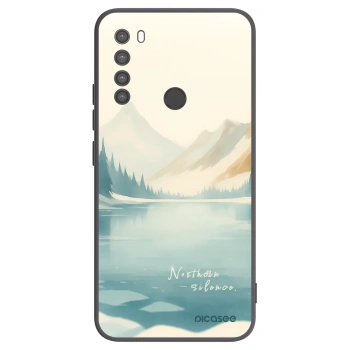 Picasee silikonový černý obal pro Xiaomi Redmi Note 8 - NOTHERN SILENCE