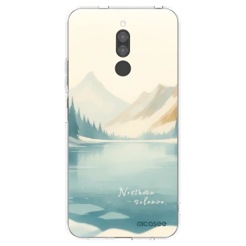 Picasee silikonový průhledný obal pro Xiaomi Redmi 8 - NOTHERN SILENCE