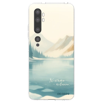 Picasee silikonový průhledný obal pro Xiaomi Mi Note 10 (Pro) - NOTHERN SILENCE