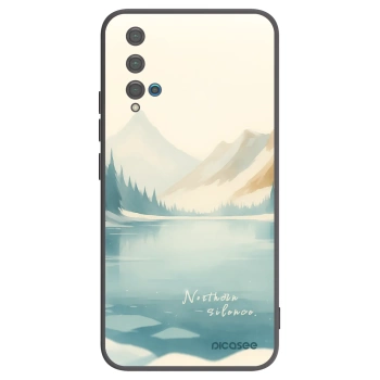 Picasee silikonový černý obal pro Huawei Nova 5T - NOTHERN SILENCE