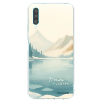 Picasee silikonový průhledný obal pro Samsung Galaxy A30s A307F - NOTHERN SILENCE