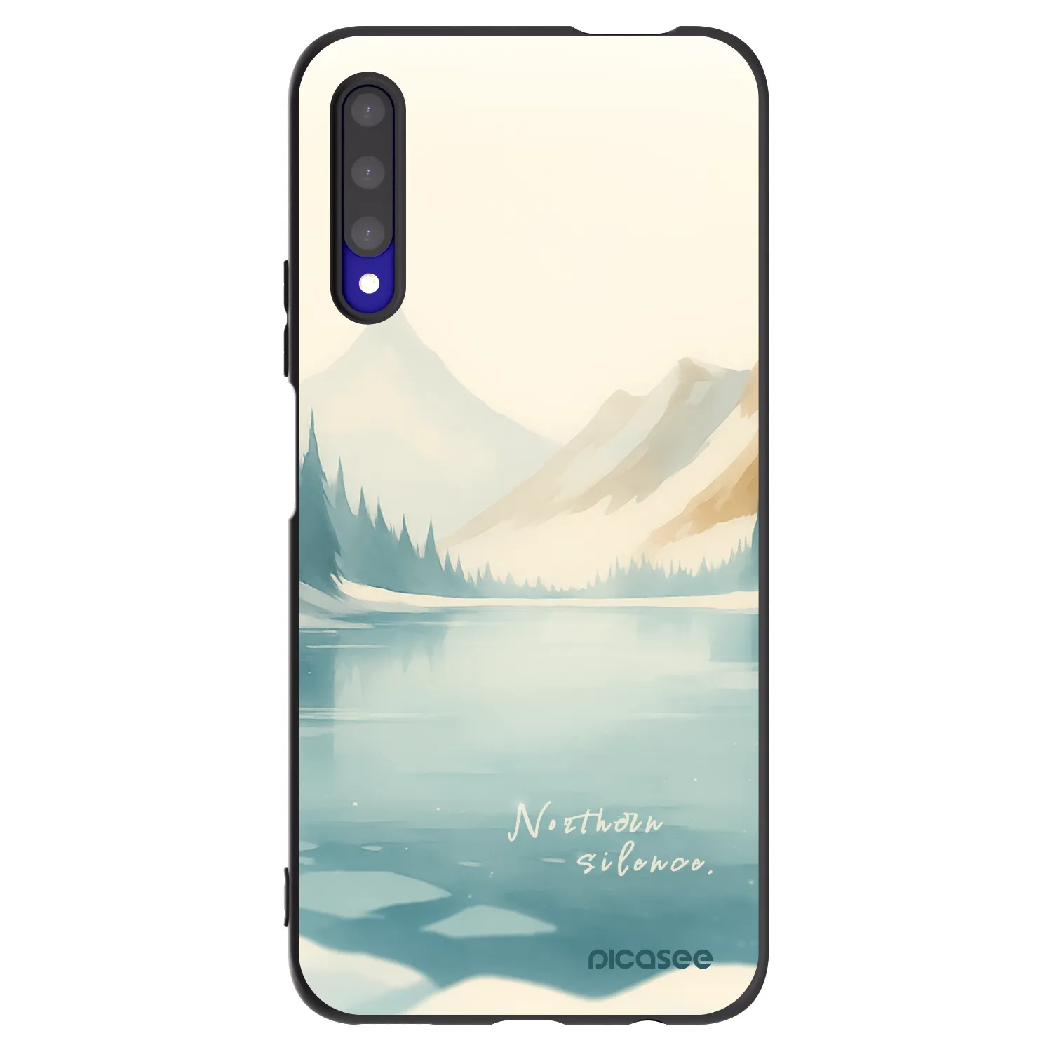 Picasee silikonový černý obal pro Honor 9X Pro - NOTHERN SILENCE