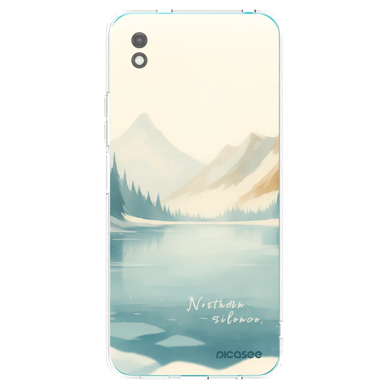 Picasee silikonový černý obal pro Xiaomi Redmi 9A - NOTHERN SILENCE