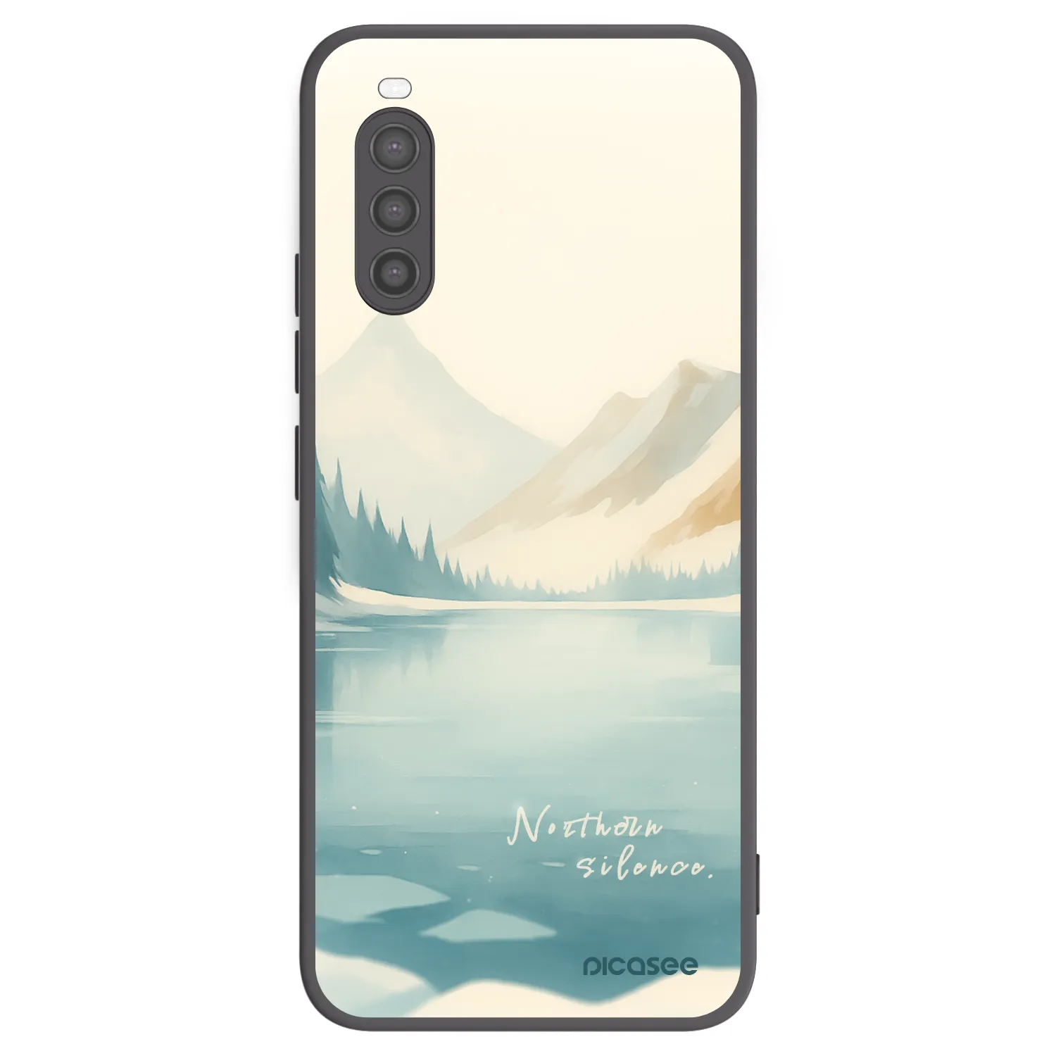 Picasee silikonový černý obal pro Sony Xperia 10 II - NOTHERN SILENCE