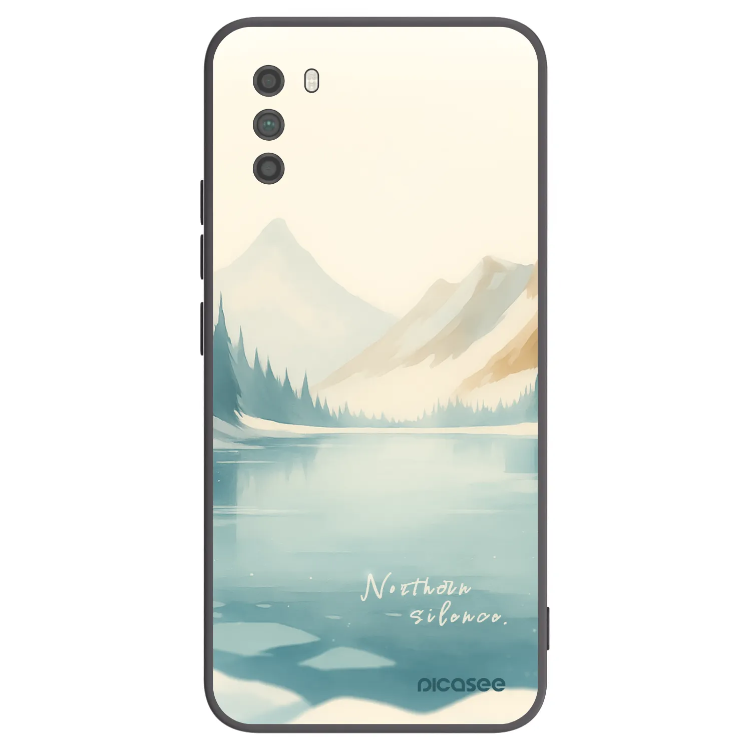Picasee silikonový černý obal pro Xiaomi Poco M3 - NOTHERN SILENCE