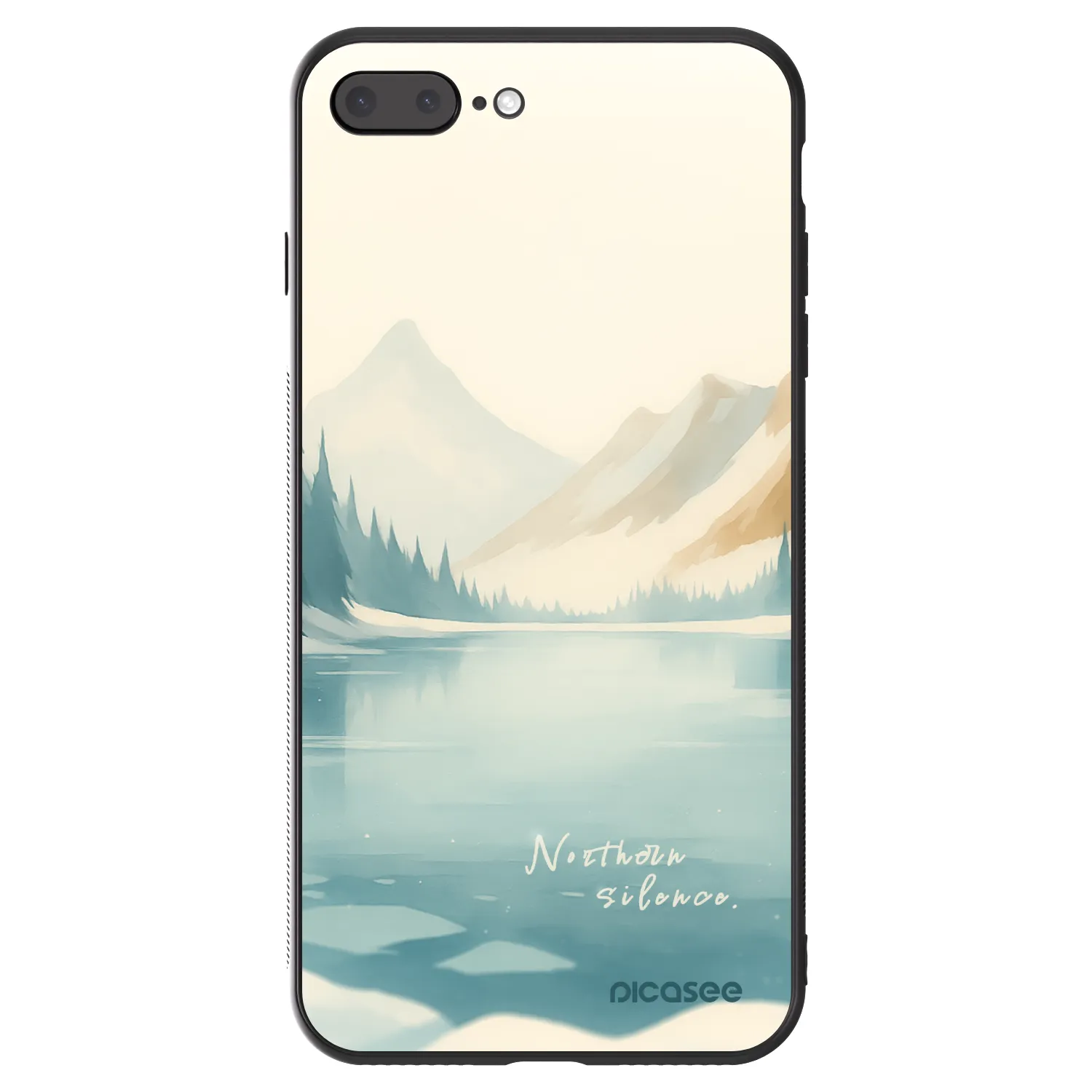 Picasee ULTIMATE CASE pro Apple iPhone 7 Plus - NOTHERN SILENCE
