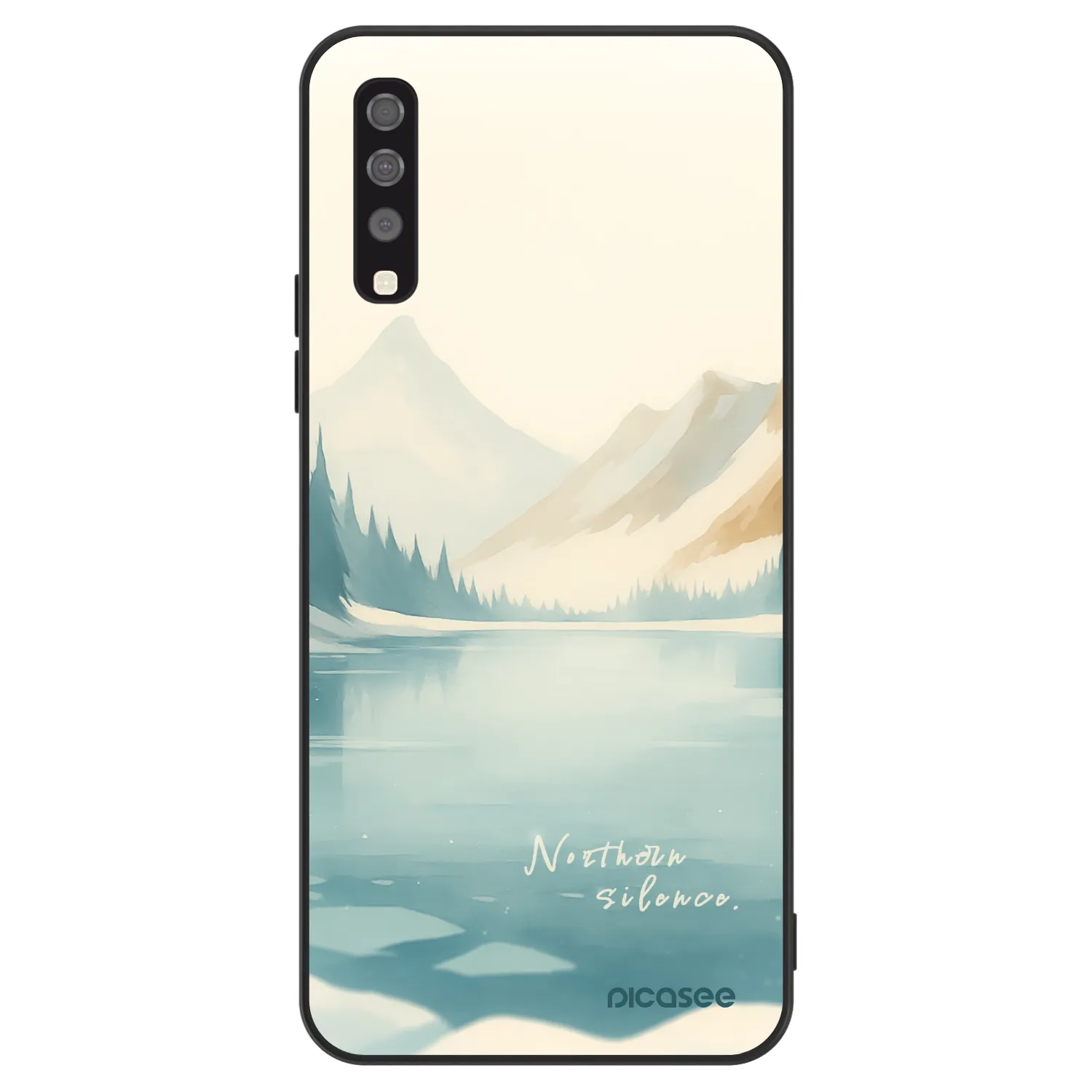 Picasee ULTIMATE CASE pro Samsung Galaxy A70 A705F - NOTHERN SILENCE