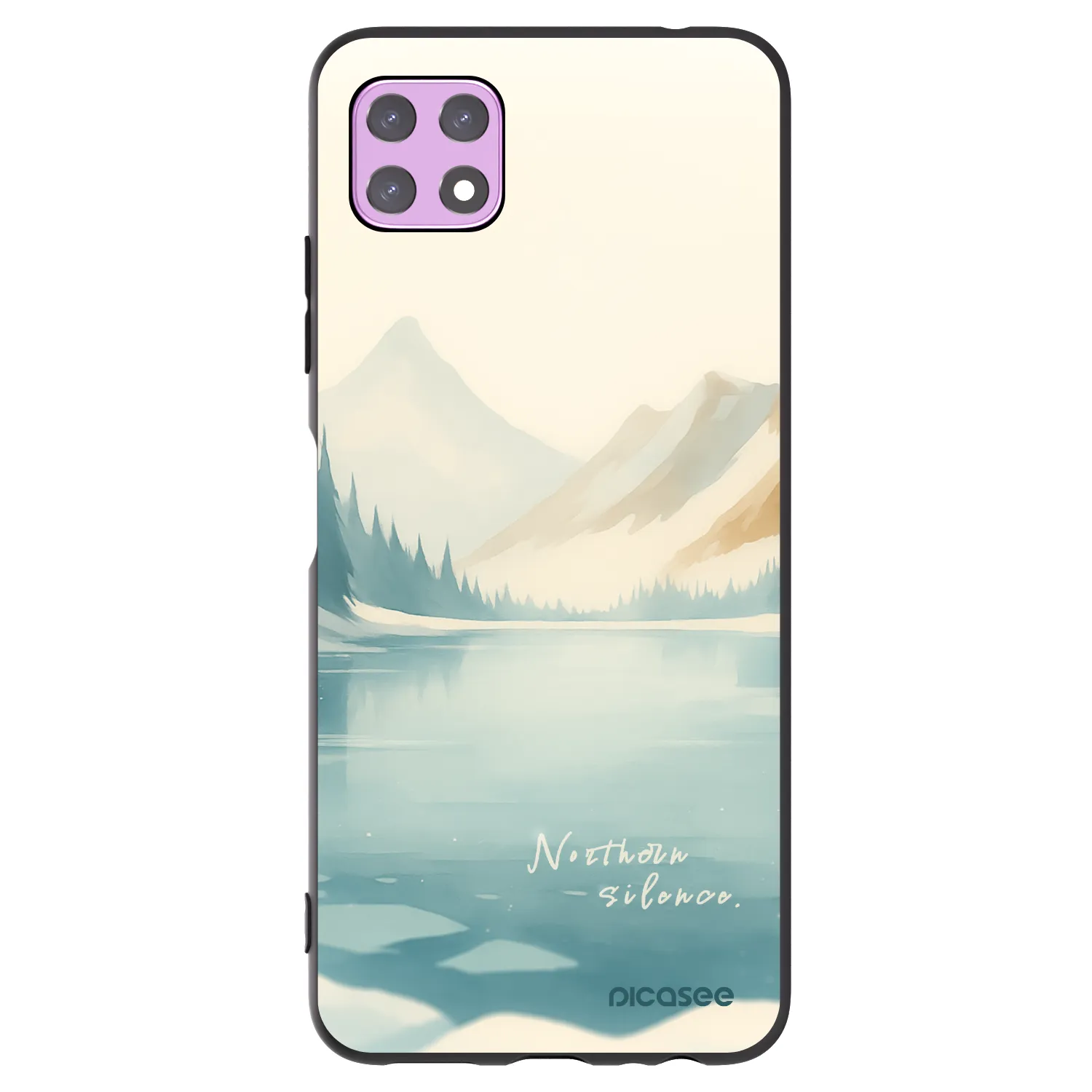 Picasee silikonový černý obal pro Samsung Galaxy A22 A226B 5G - NOTHERN SILENCE