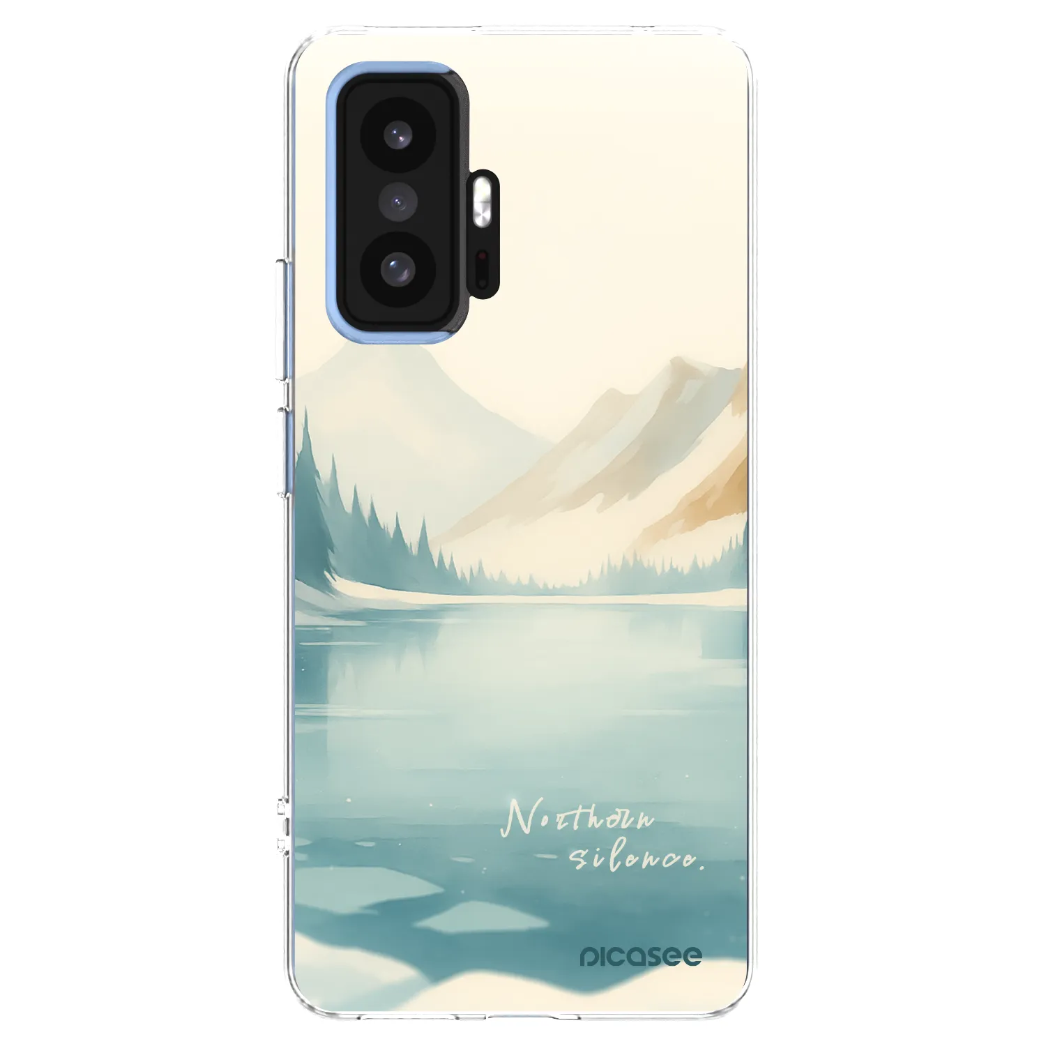 Picasee silikonový průhledný obal pro Xiaomi 11T - NOTHERN SILENCE