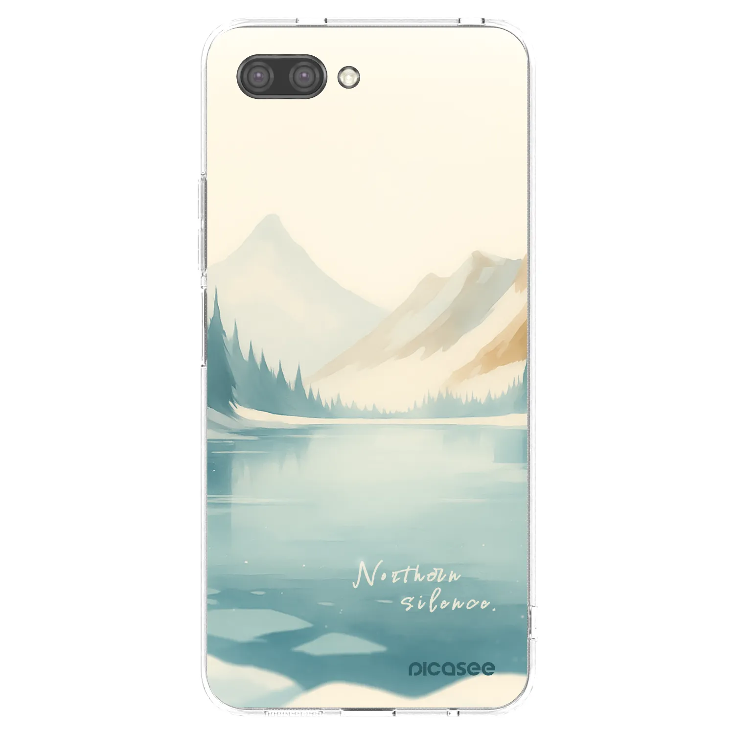 Picasee silikonový průhledný obal pro Honor 10 - NOTHERN SILENCE