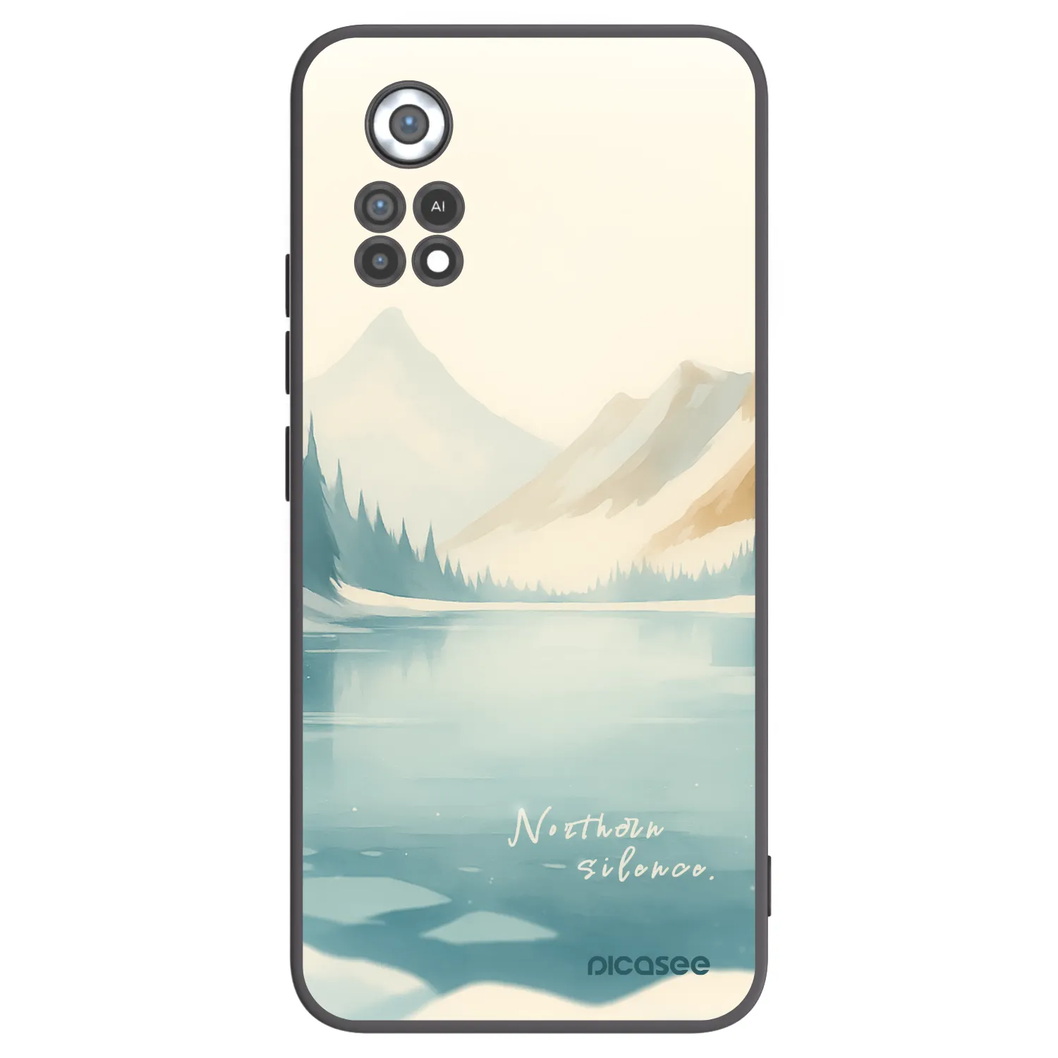 Picasee silikonový černý obal pro Xiaomi Poco X4 Pro 5G - NOTHERN SILENCE