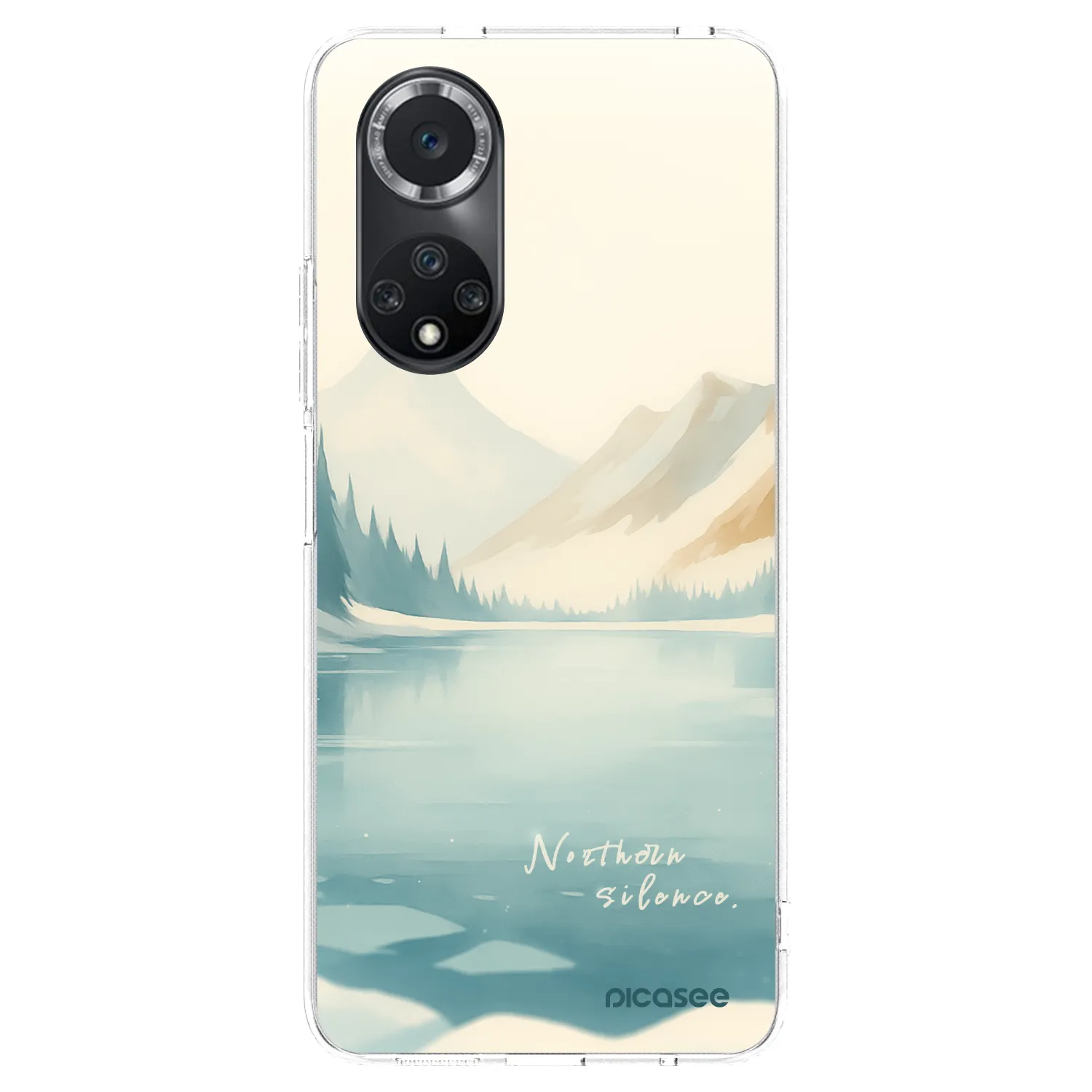 Picasee silikonový průhledný obal pro Huawei Nova 9 SE - NOTHERN SILENCE