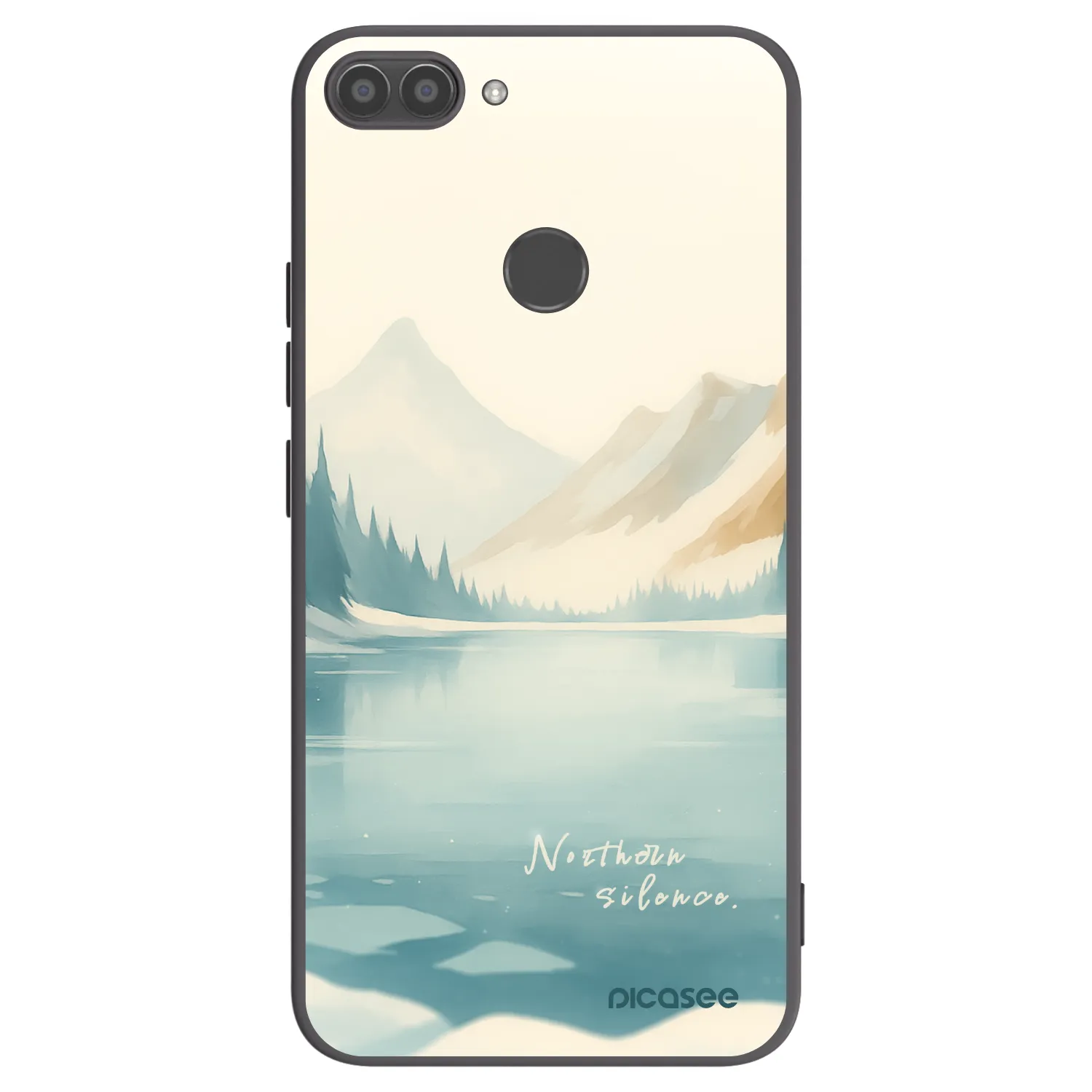 Picasee silikonový černý obal pro Huawei P Smart - NOTHERN SILENCE