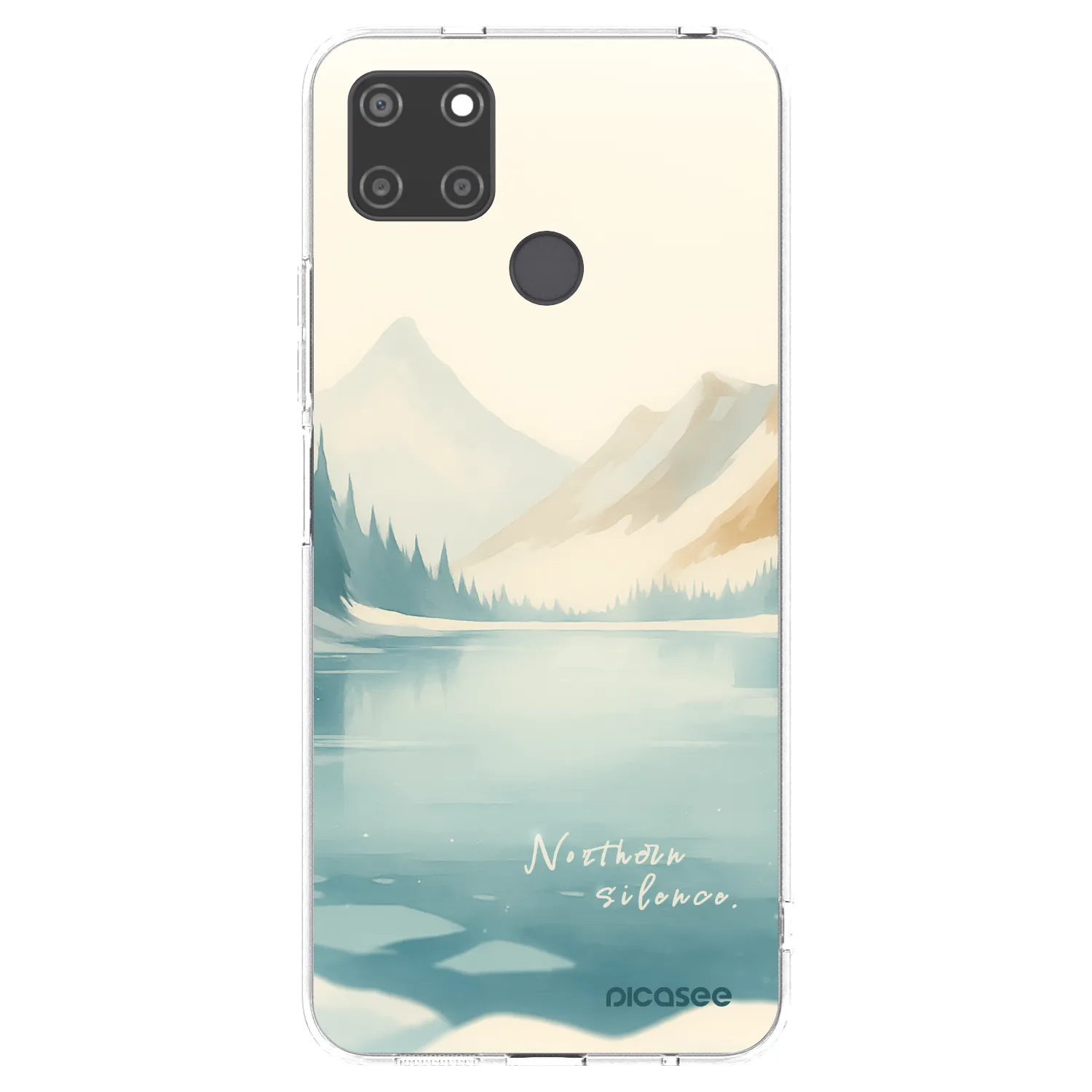 Picasee silikonový průhledný obal pro Realme C21Y - NOTHERN SILENCE
