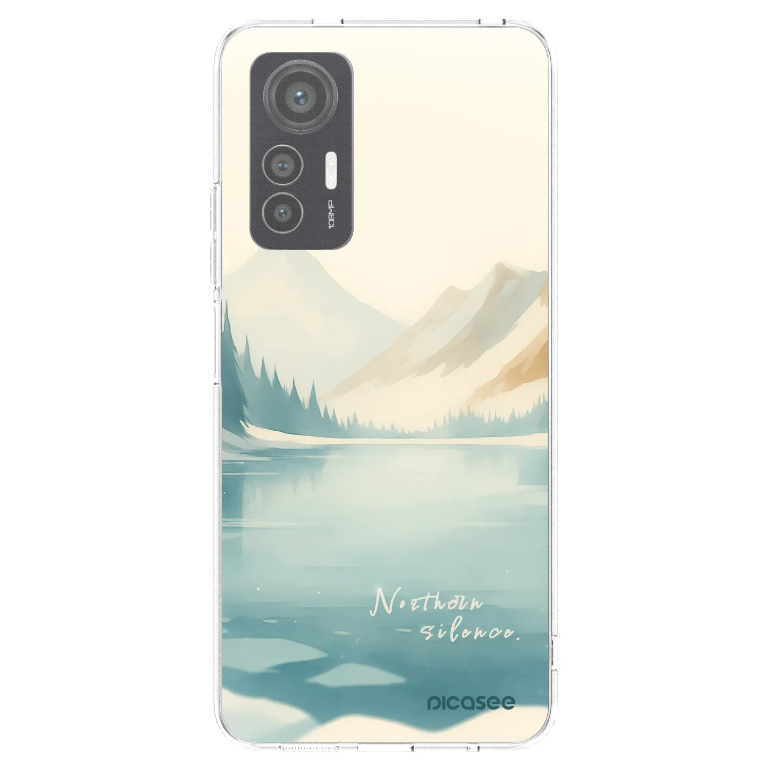 Picasee silikonový průhledný obal pro Xiaomi 12 Lite - NOTHERN SILENCE